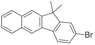 2-Bromo-11,11-dimethyl-11H-benzobfluorene CAS: 1198396-39-2